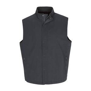 NEW NORTH RIVER men's rough ridge canvas vest in gunmetal